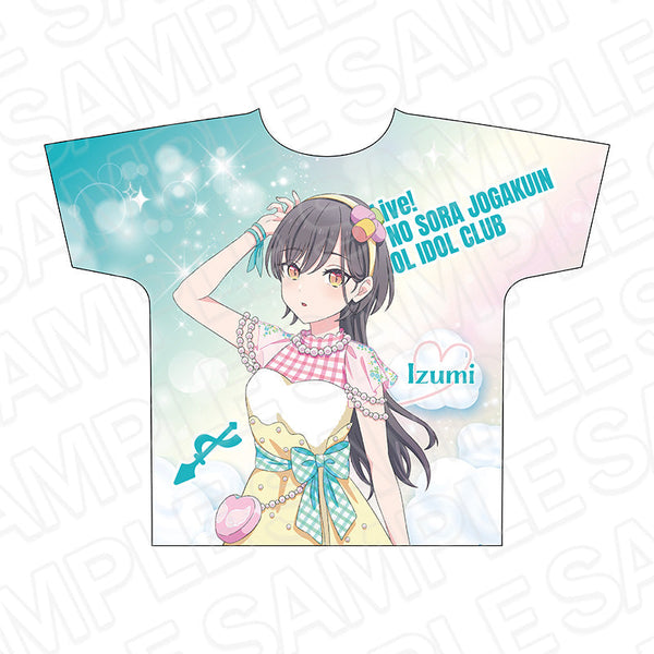 『ラブライブ!蓮ノ空女学院スクールアイドルクラブ』フルグラフィックTシャツ 桂城 泉 Cafe party ver.